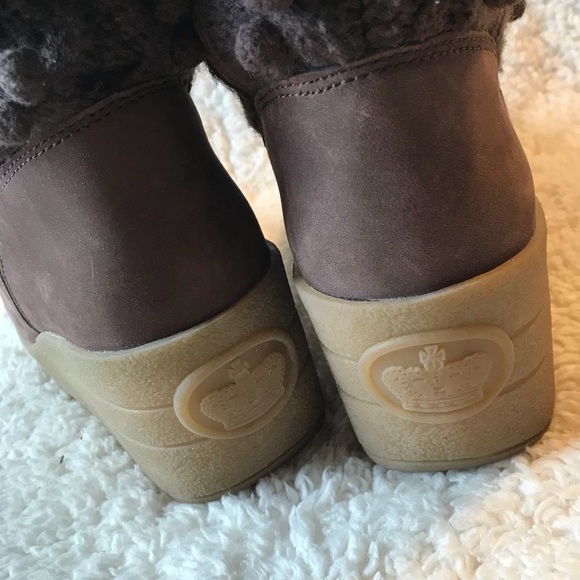 SOLD Juicy Couture SnowBunny Knit Boot Chocolate - Picture 7 of 8