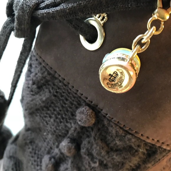 SOLD Juicy Couture SnowBunny Knit Boot Chocolate - Picture 8 of 8