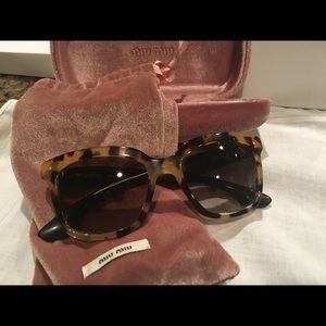 Mui Mui Designer Sunglasses