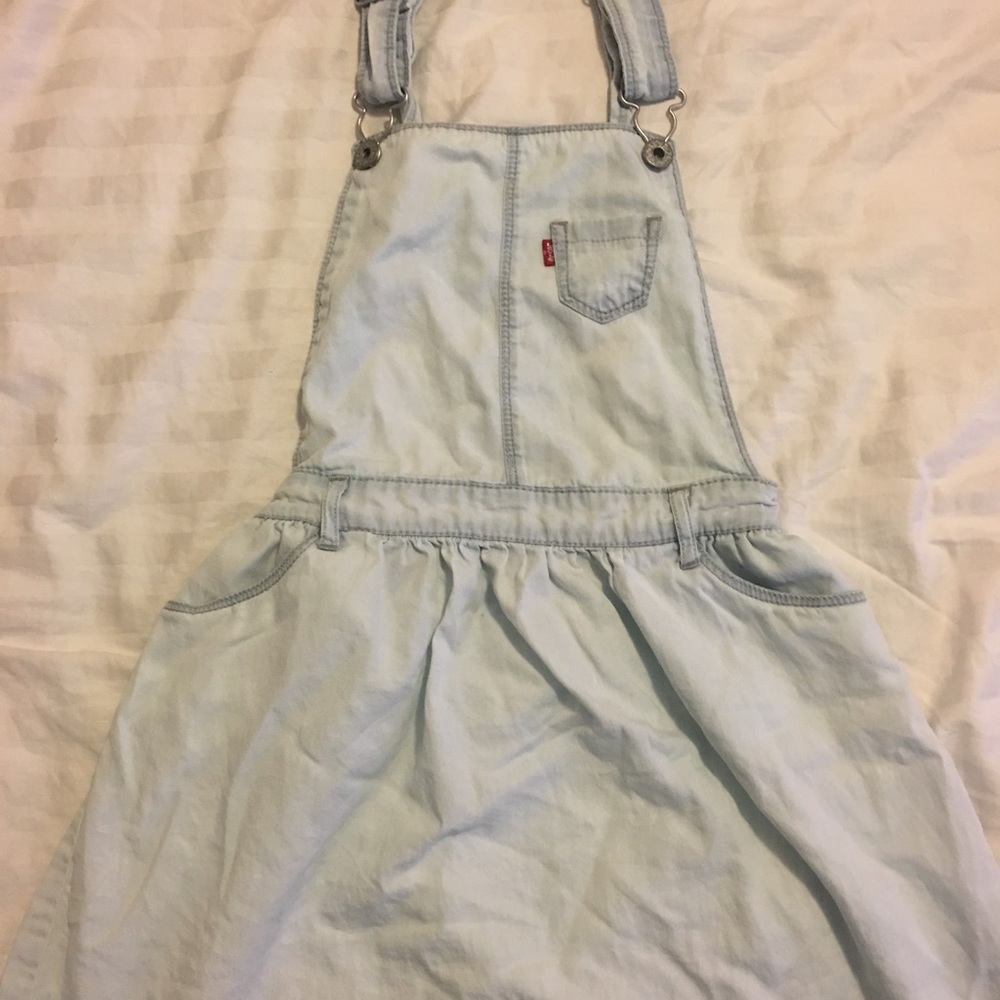 Denim Overall Dress