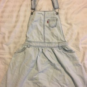 Denim Overall Dress