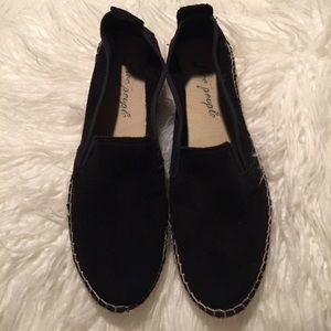 Free people suede espadrilles