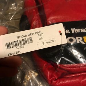 Supreme Red Shoulder Bag