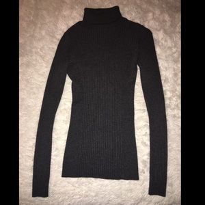 Express Grey Turtleneck