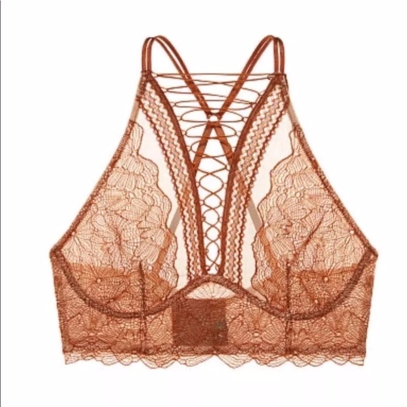 ⚡️2 for 25⚡️ VS High Necked Lace Bralette - Picture 2 of 3