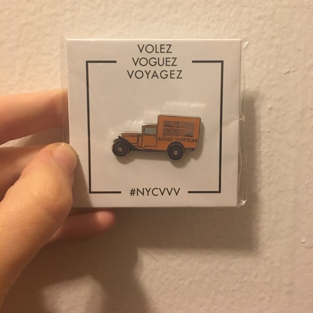 Louis Vuitton Pin from the VVV Exhibition in NYC