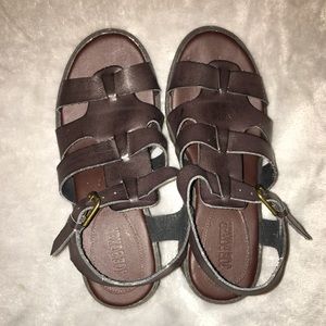 Joe Boxer Brown Ava Sandals