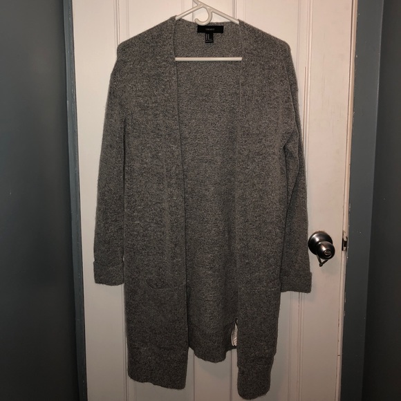 Forever 21 Sweaters - Long grey Sweater