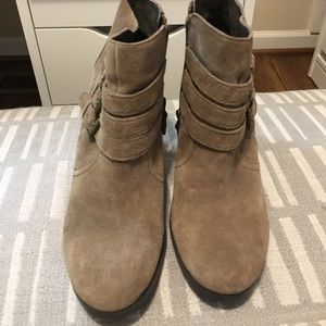 Franco Sarto Wedge Boots 6.5