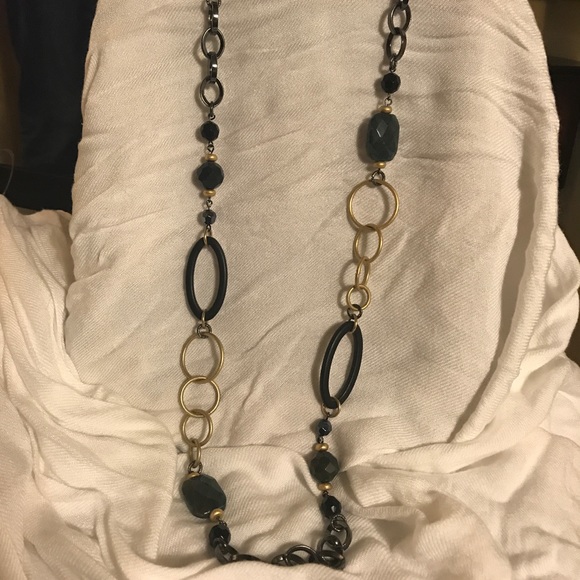 Lia Sophia necklace - 48" long - Picture 2 of 2