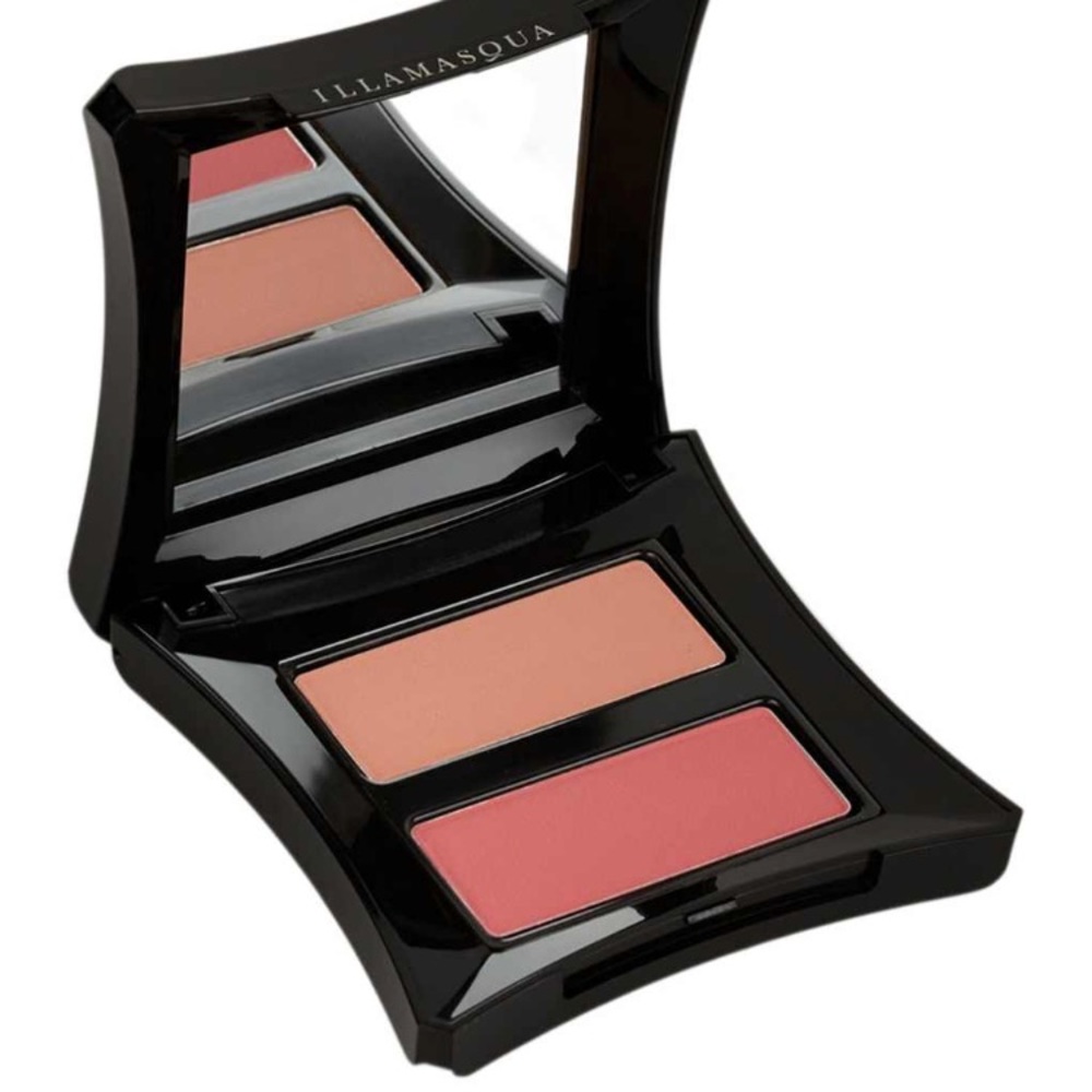 Illamasqua powder blusher duo- LOVER & HUSSY