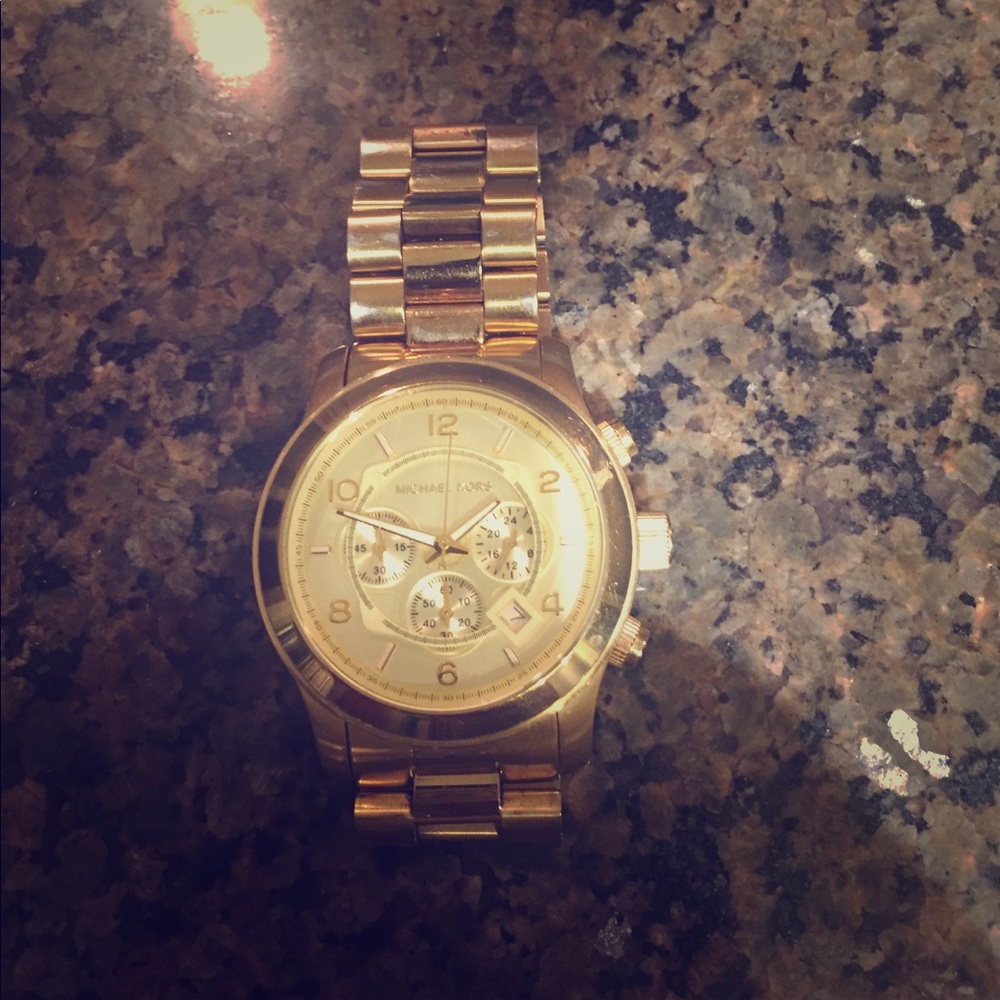 Michael Kors Gold Watch MK8077 Unisex