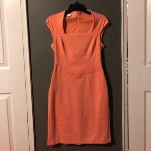 MAGGY LONDON SIZE 8 peach dress
