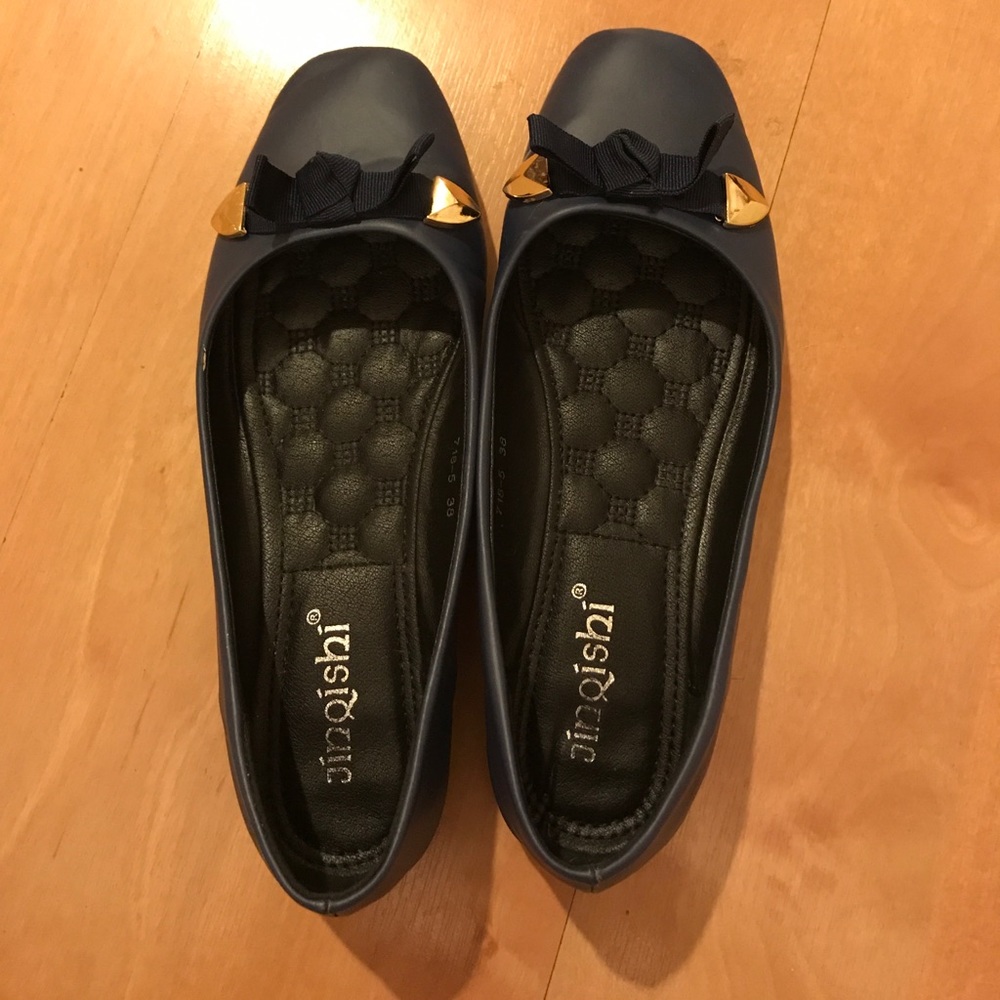 Blue Flats - adorable!