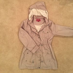 Merona kahki raincoat