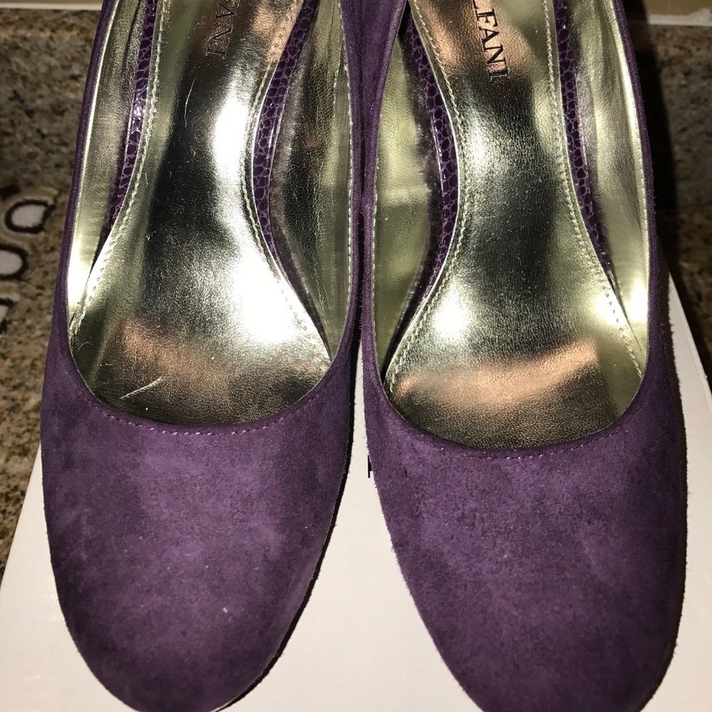 Purple Suede Shoes Never worn