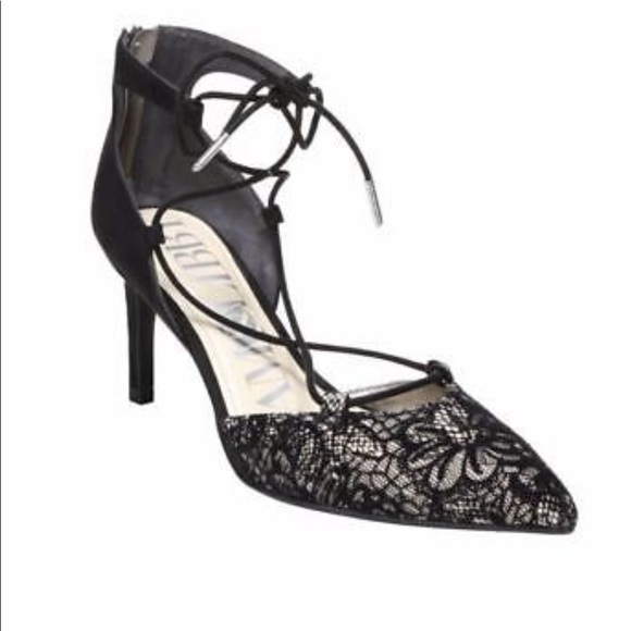 Sexy Lace Tie Up Heels💥LAST PAIR💥 - Picture 1 of 7