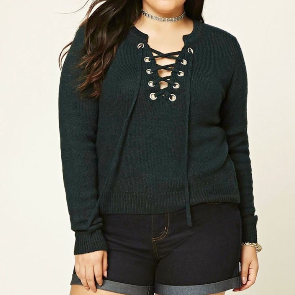 ❌SOLD❌ Brown ish Forever 21+ Knit Sweater