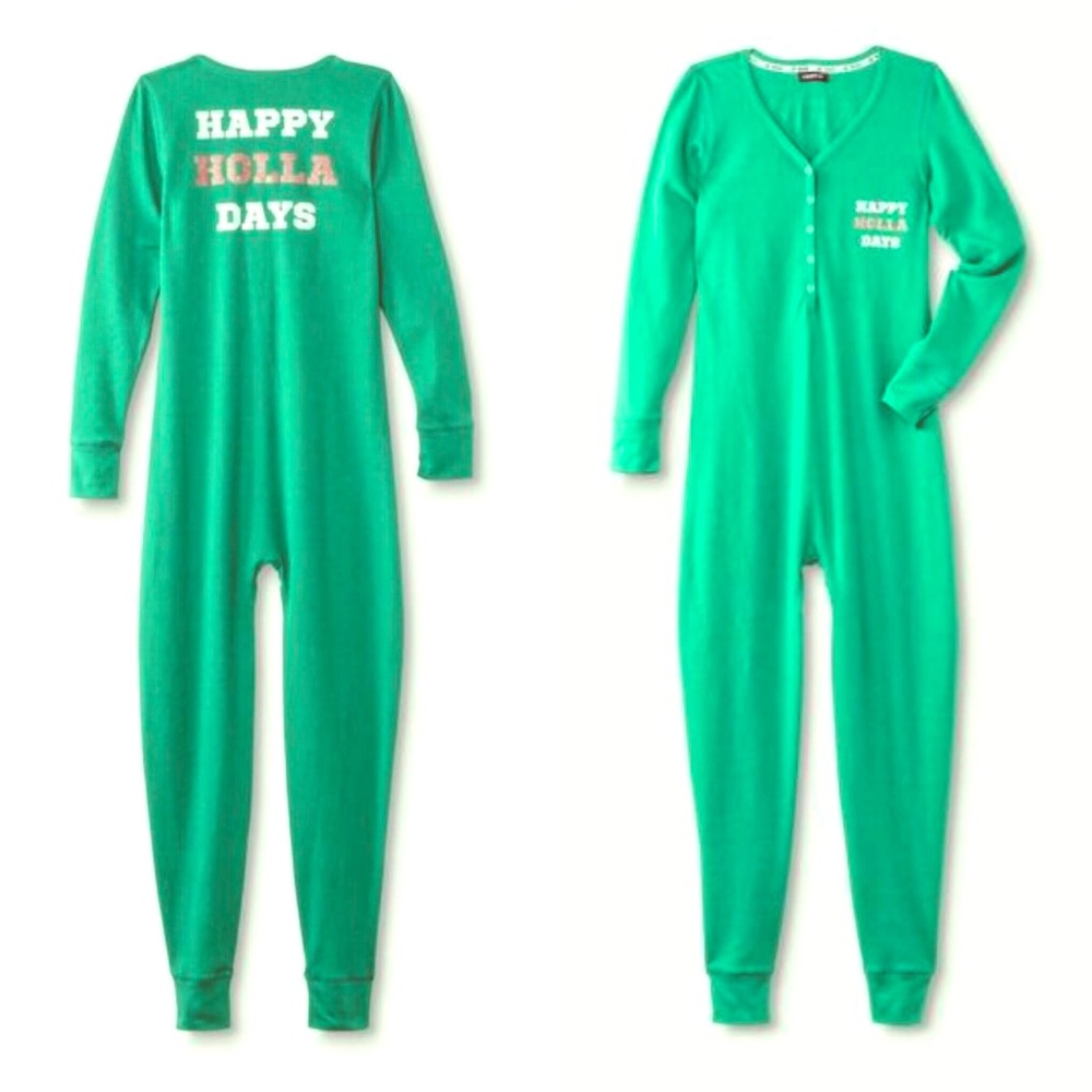Joe Boxer Henley Happy Holla Days Onesie