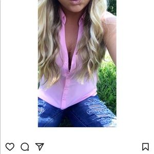 Express pink shirt