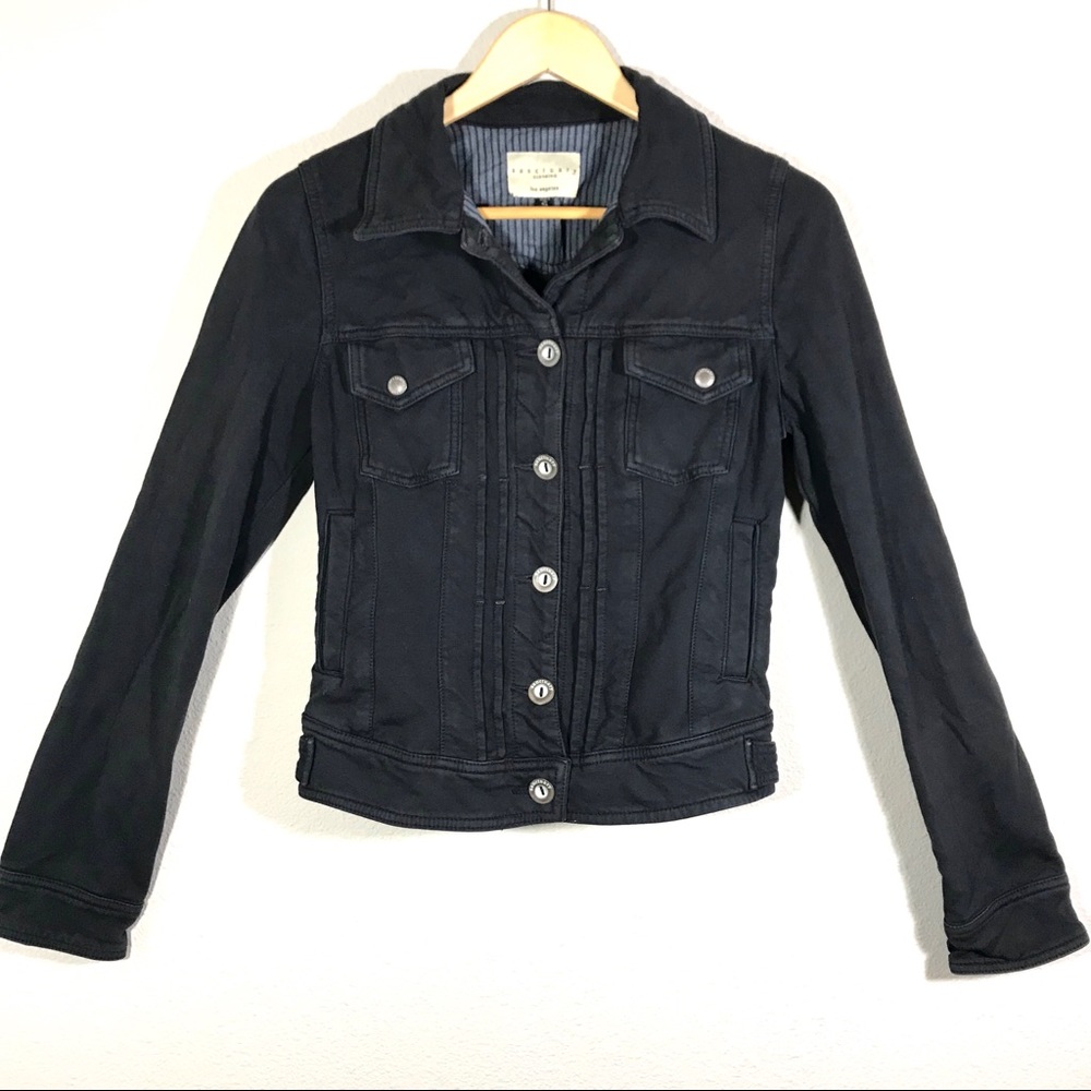 Sanctuary black denim long sleeve
