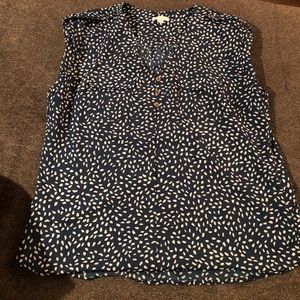 Blue silky blouse. New York & Company