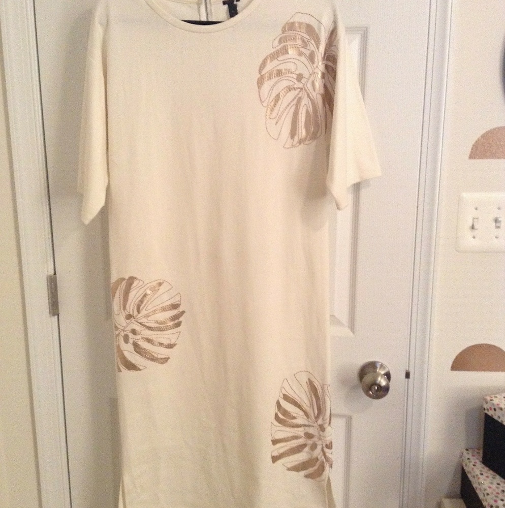 Jcrew Cream Dress - Small