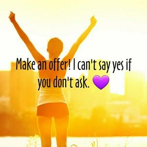 Reasonable offers accepted