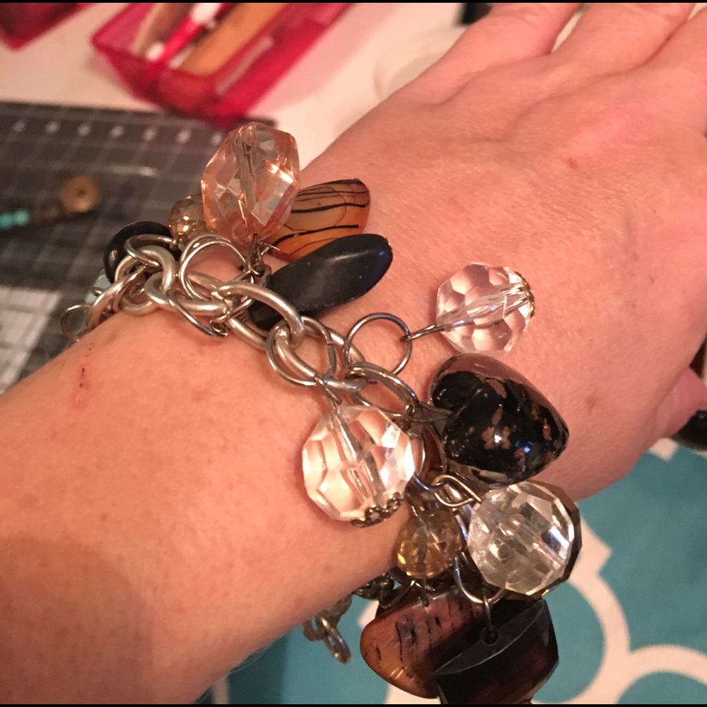 Handmade Glass Beaded Bracelet