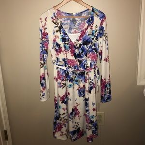 Pinkblush wrap dress