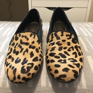 Leopard loafers! 6.5!
