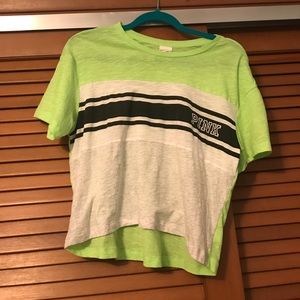 PINK Victoria’s Secret cropped tee