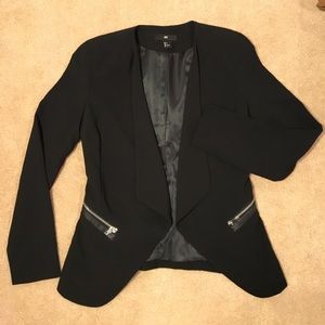 H&m black blazer