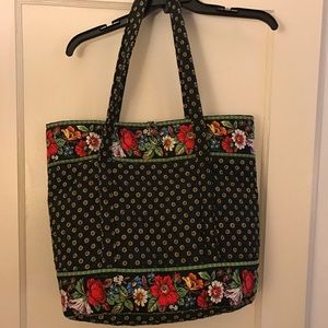 Large Vera Bradley quilted tote