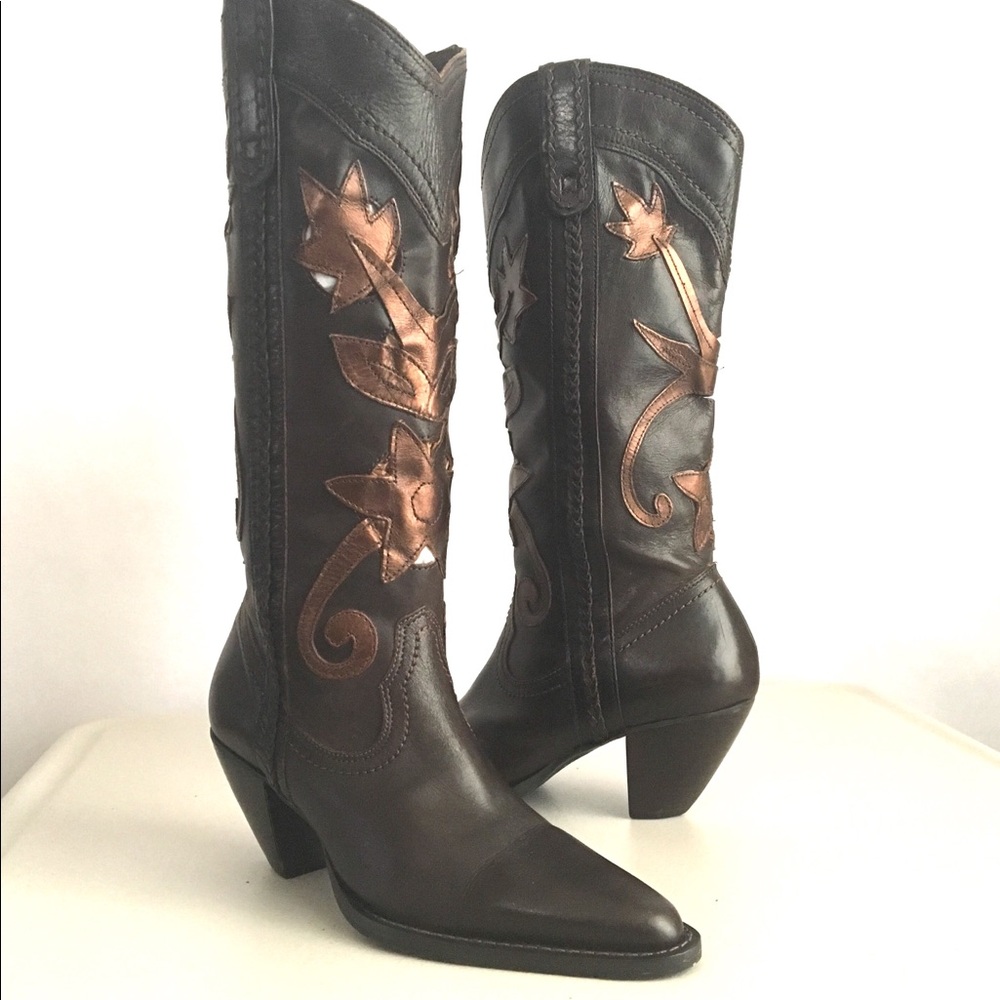 White Mountain Santa Fe Womens 7M Cowboy Boots