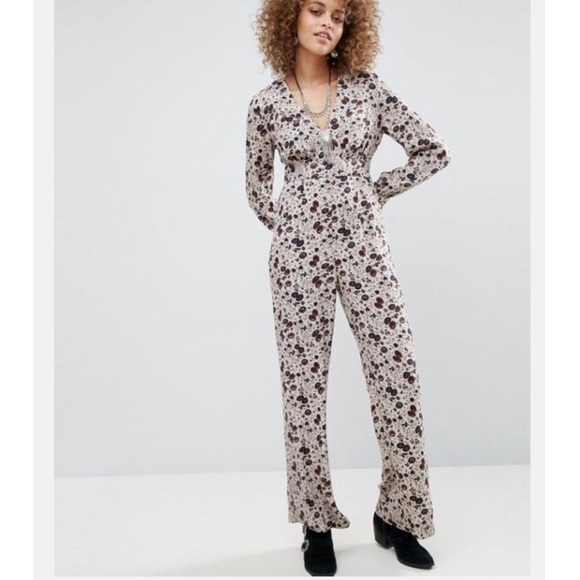 Free People Dresses & Skirts - Free People Floral Jumpsuit