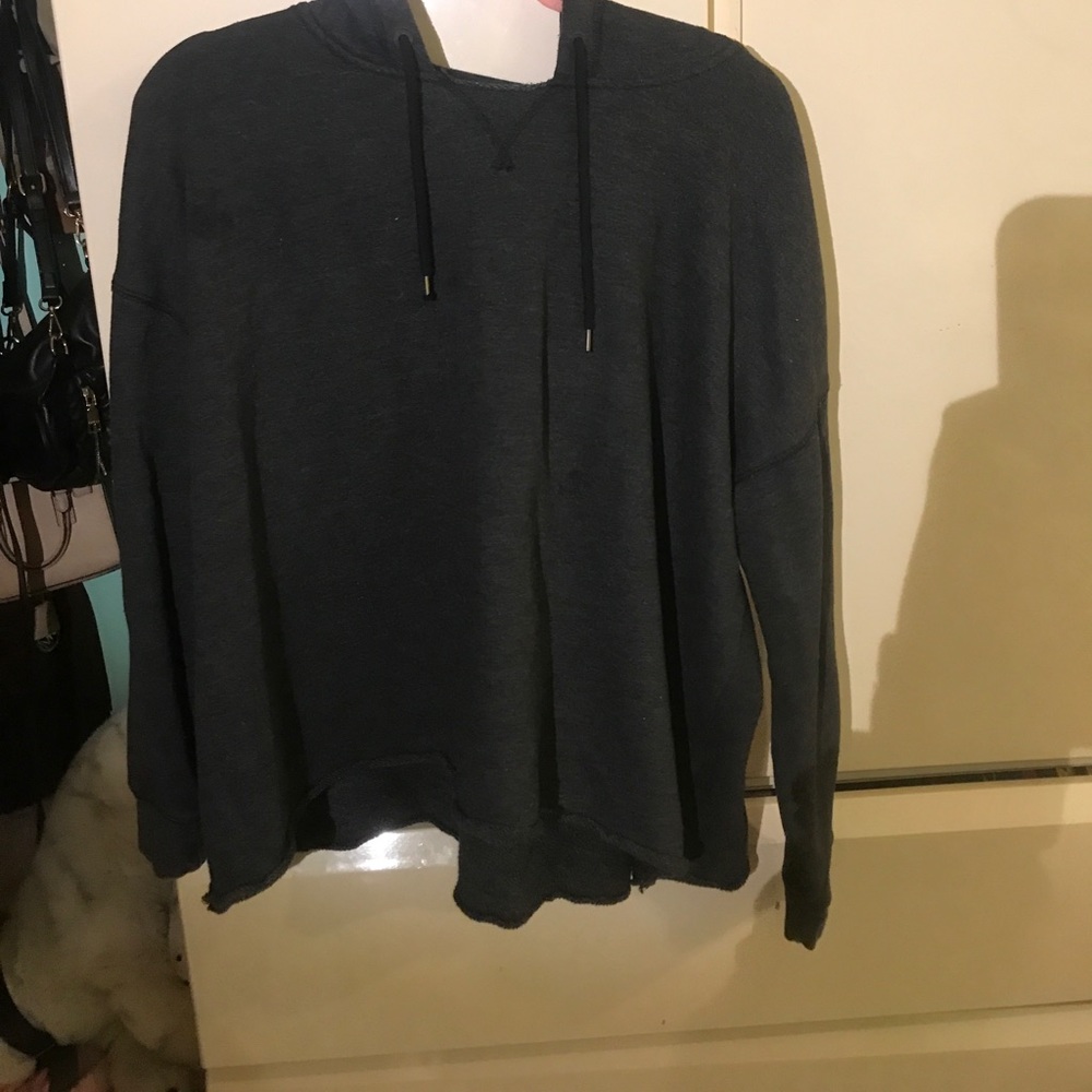 Baggey dark grey hoodie
