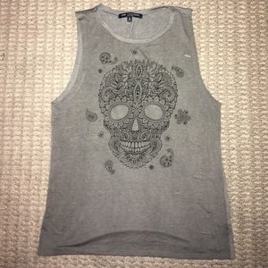 !SOLD! Gray Skull Tank