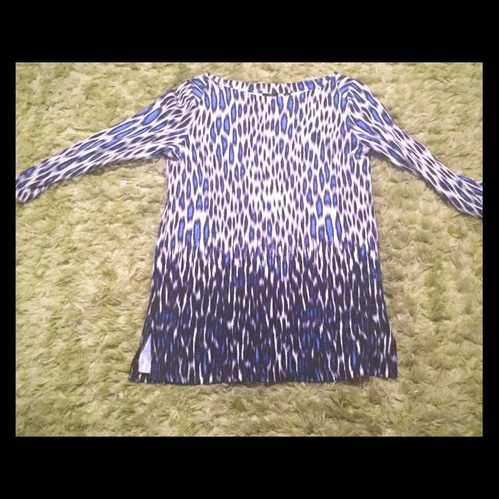 Leopard print top