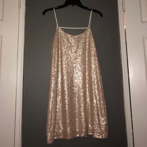 Miami sequence light pink mini dress