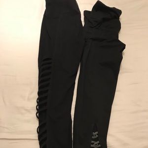 Lot of 2 workout leggings, size Small