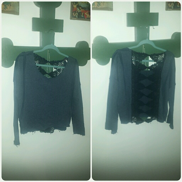 Free People Victorian lace pullover - Picture 6 of 8