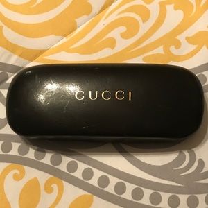 Gucci eye glass case