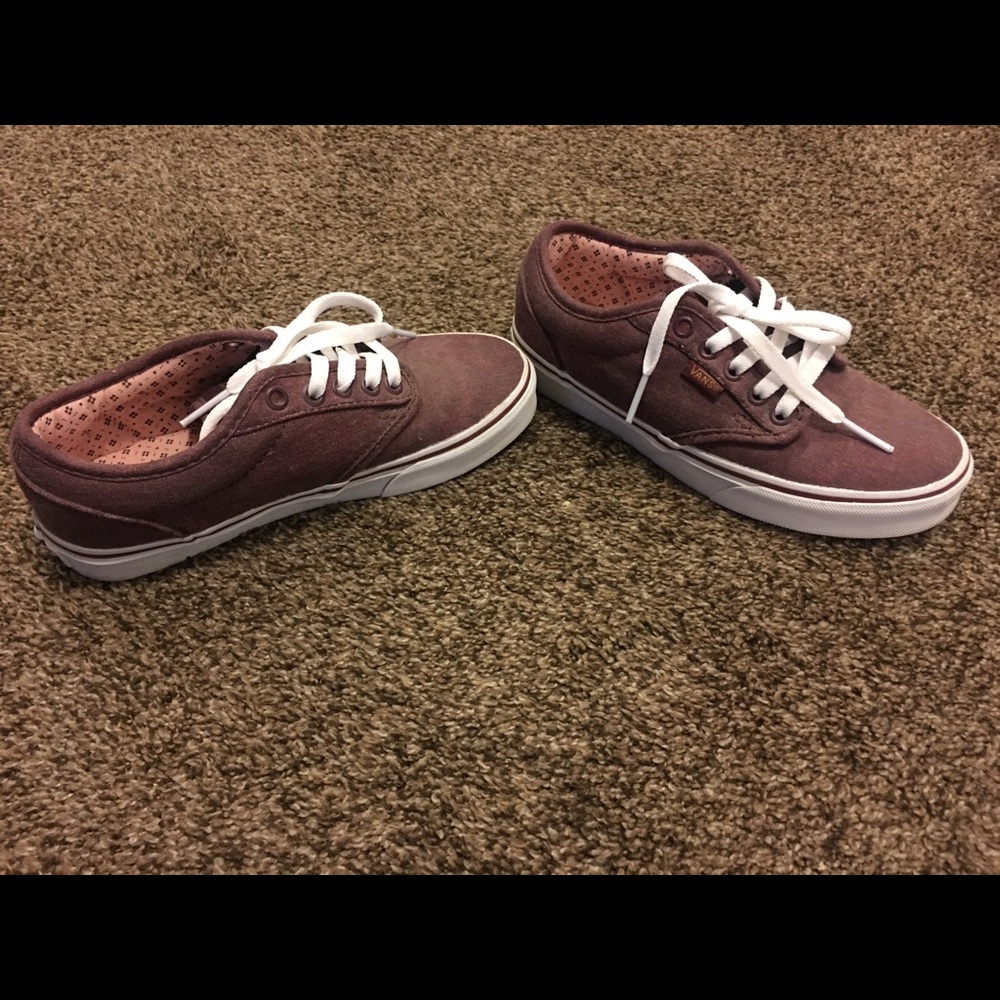 Maroon Women's Vans
