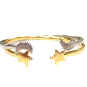 Star & Moon Set of Bracelets, NWT
