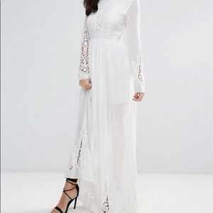 Jetset Diaries Gypsy Lace long maxi dress