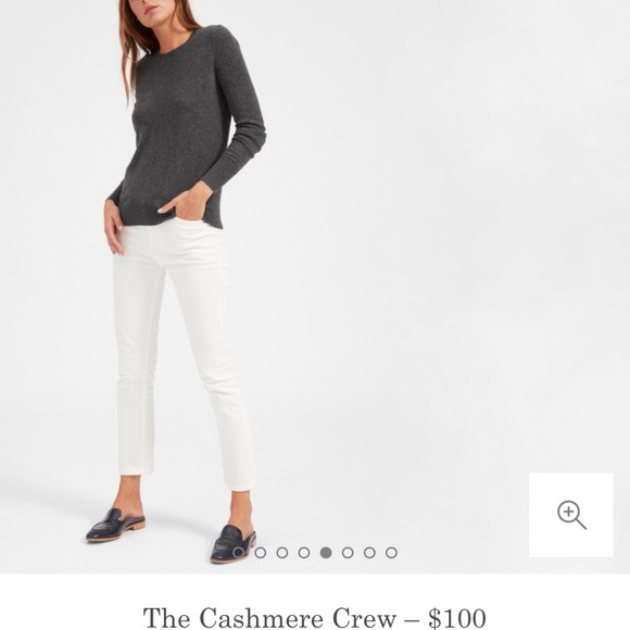 SOLD Everlane 100% Cashmere Crew Sweater - Picture 4 of 8