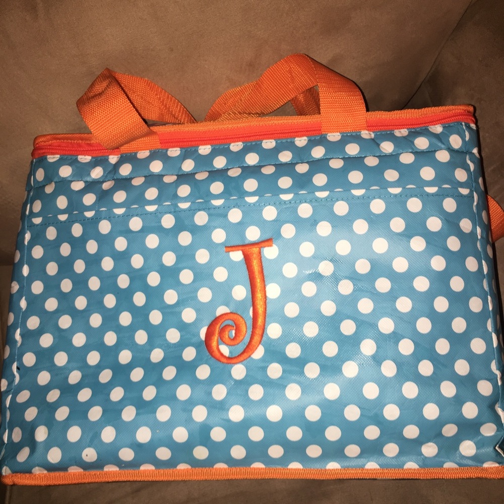 Personalized "J" large tote!