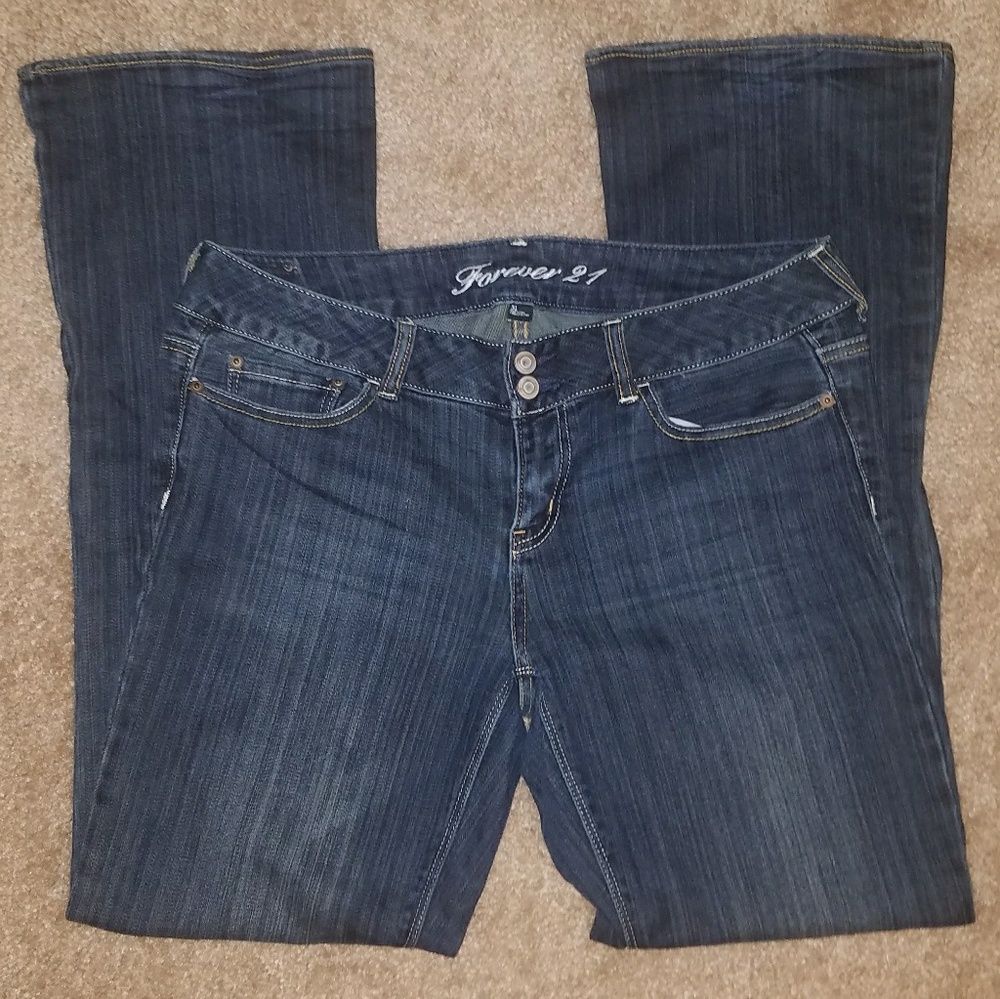 Forever 21 Boot Cut Jean's