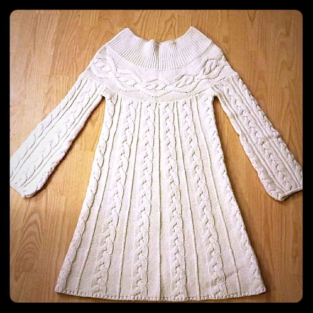 Victoria's Secret Ivory Knit Dress